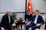 The travel of the vice president for science and technology affairs to Turkey (1)