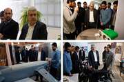 The vice president for science and technology affairs visited the innovation zone of Sharif 