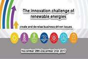 The innovation challenge of renewable energies will be held.