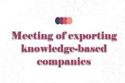 Exporting knowledge-based companies will gather together