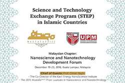 The Science and Technology Exchange Program in Islamic Countries Meeting to Be Held