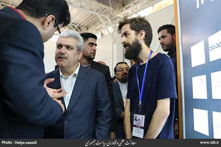 بازدید معاون علمی و فناوری رییس جمهوری از نمایشگاه بین المللی الکامپ 24 