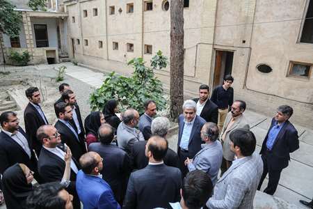 Restoration of Iraj Building with the support of the vice president for science and technology affai 