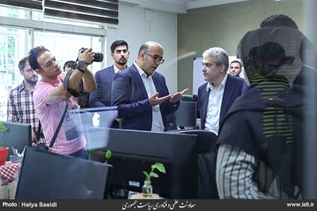 Visit of Dunro Startup by the vice president for science and technology affairs  