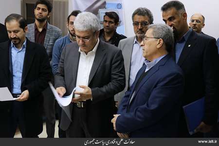 Presence of the vice president for science and technology affairs in Shahroud City 