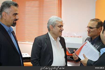 Presence of the vice president for science and technology affairs in Shahroud City 