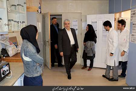 Presence of the vice president for science and technology affairs in Shahroud City 