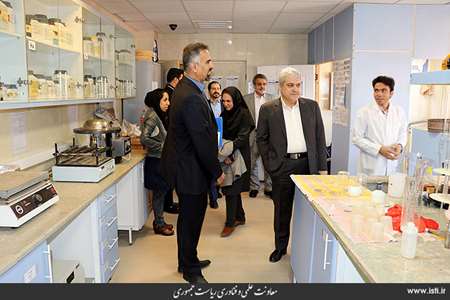 Presence of the vice president for science and technology affairs in Shahroud City 