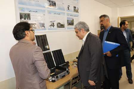 Presence of the vice president for science and technology affairs in Semnan Province 