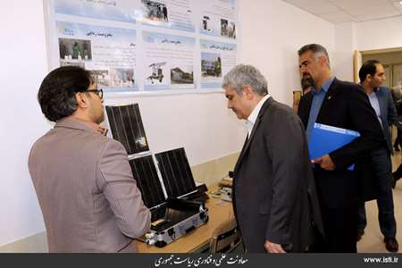 Presence of the vice president for science and technology affairs in Shahroud City 