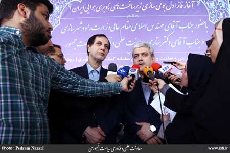 Opening ceremony for the first phase of localization of Iran air navigation infrastructure 