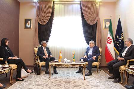 Singapores Foreign Ministry Special Representative meets with Iranian Vice President of Science and  