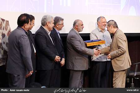 Presence of the vice president for science and technology affairs in the opening ceremony of nationa 