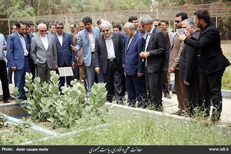 Provincial travel of the vice president for science and technology affairs to Sistan and Baluchestan 