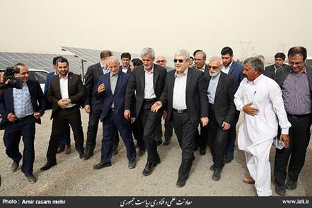 Provincial travel of the vice president for science and technology affairs to Sistan and Baluchestan 