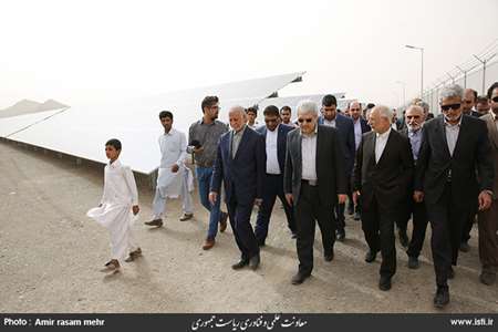 Provincial travel of the vice president for science and technology affairs to Sistan and Baluchestan 