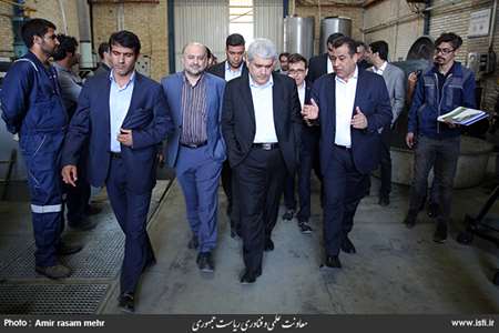 Travel of the vice president for science and technology affairs to Alborz Province  