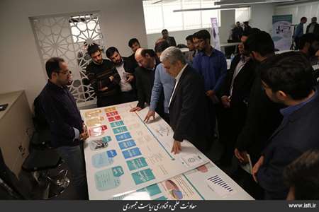 Visit of Sharif Innovation Region by the vice president for science and technology affairs  