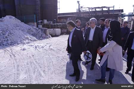 Presence of the vice president for science and technology affairs in Semnan Province 