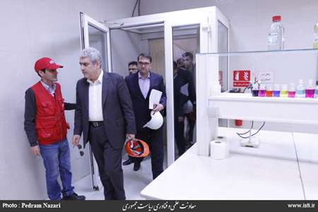 Presence of the vice president for science and technology affairs in Semnan Province 